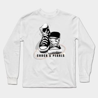 Chuck and Pearls Long Sleeve T-Shirt